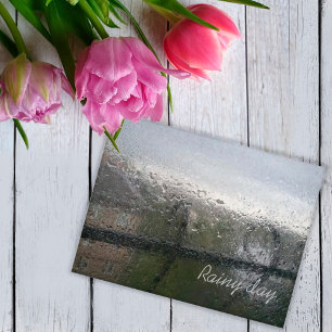 Rainy day Postcard