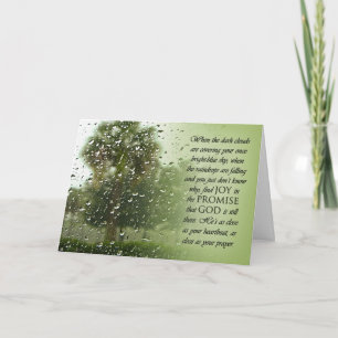 Rainy Day Promise Card