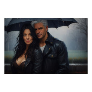 Rainy Day Romance Poster