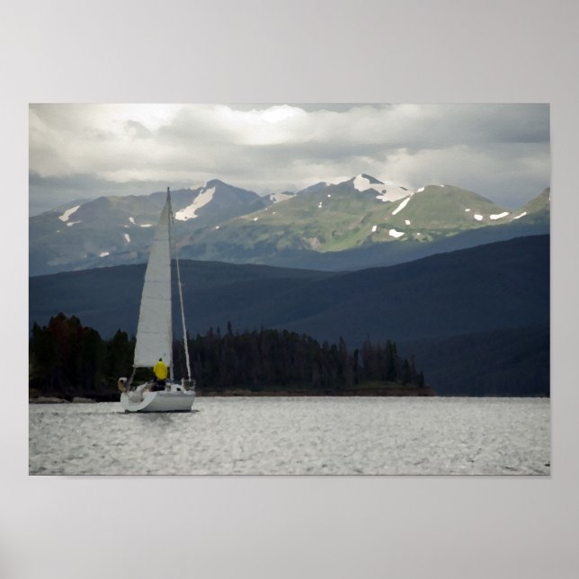 Rainy Day Sailor Poster (Front)