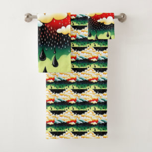Rainy Days Bath Towel Set