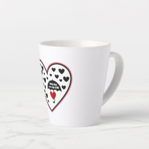 Rainy Days Can't Stop Love Latte Mug