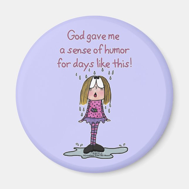 Rainy Days Magnet (Front)