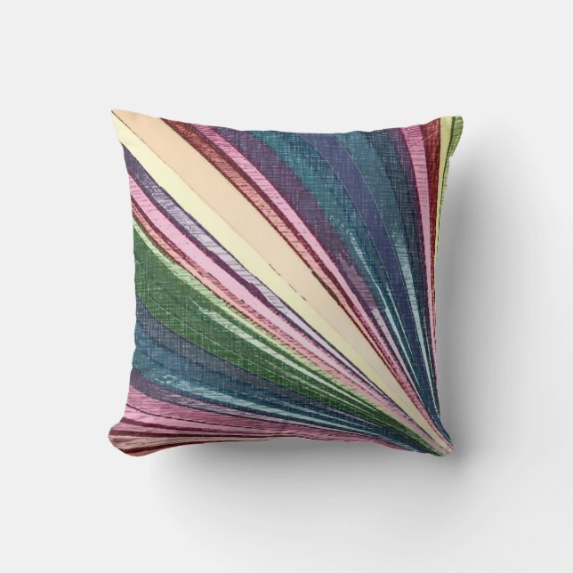 Rainy Days Throw Pillow (Front)