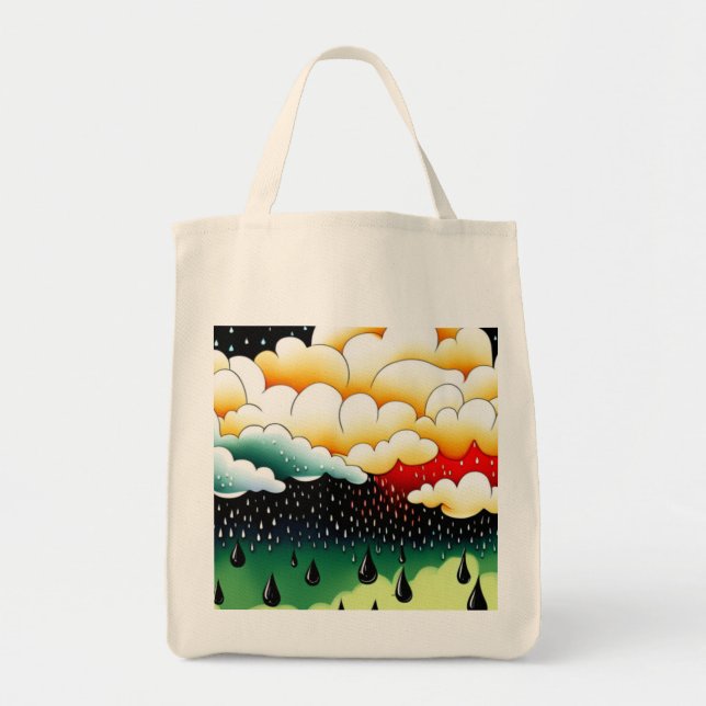 Rainy Days Tote Bag (Front)