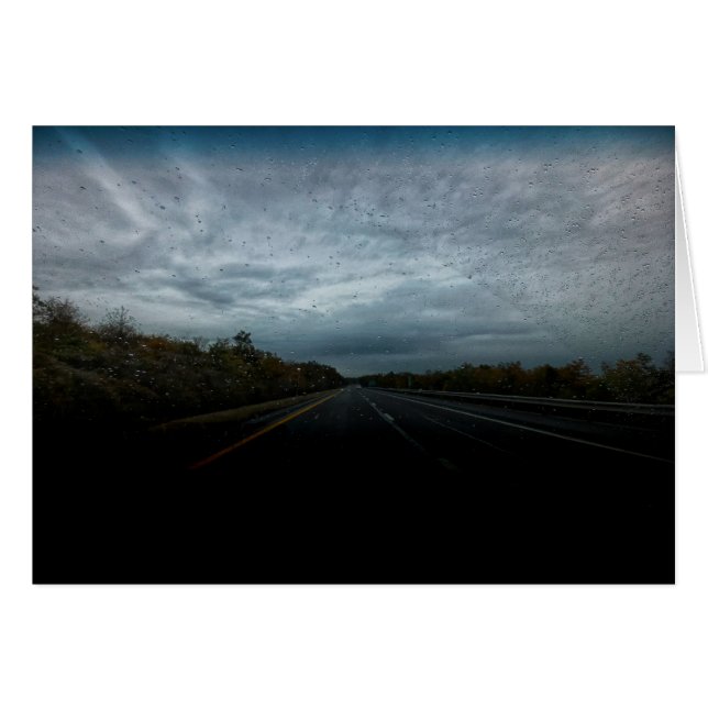 Rainy Drive (Front Horizontal)