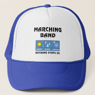 Rainy Marching Band Trucker Hat
