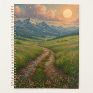Rainy Mountain Morning Planner