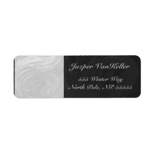 Rainy Sky Grey and Black Monogram