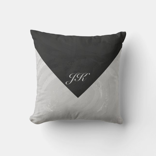 Rainy Sky Throw Pillow (Front)
