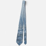 Rainy Weather Blue Art Tie<br><div class="desc">Another rainy day weather art design.  Original art by Nic Squirrell.</div>