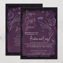 Raise a Glass to Forvever, Goth Engagement Party