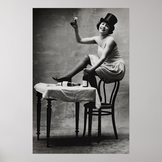 RAISE a GLASS to PROHIBITION c. 1920 Poster (Front)