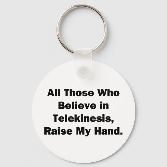 Raise My Hand Keychain (Front)