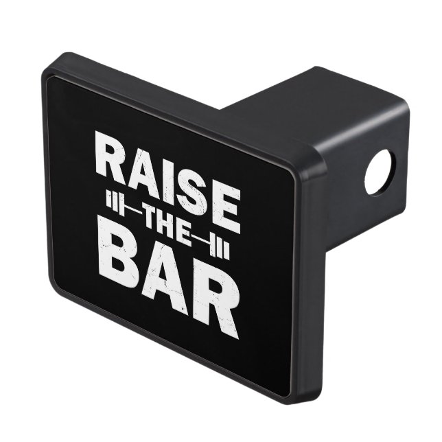 Raise The Bar Trailer Hitch Cover (Top Right)