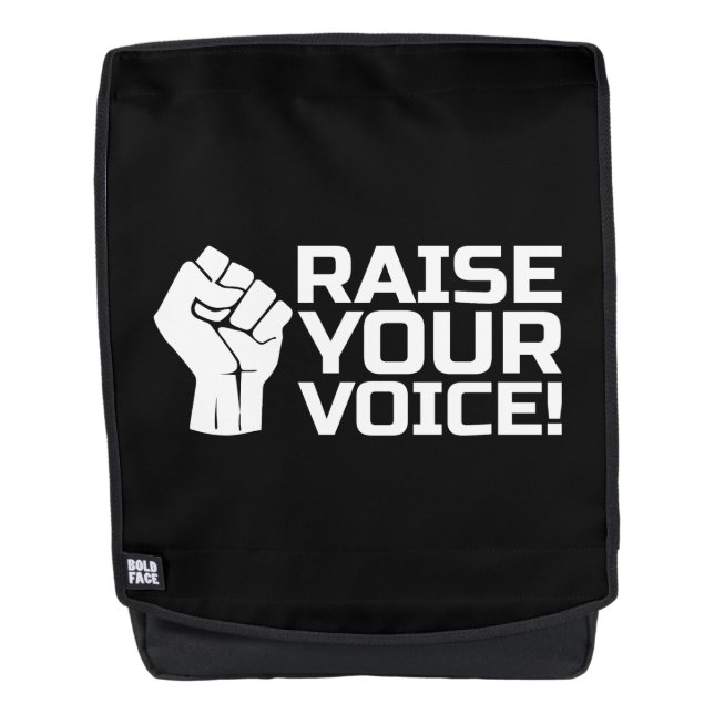 Raise Your Voice 2 W Backpack (Front)