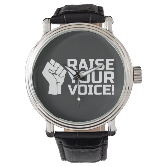 Raise Your Voice 2 W Watch (Front)