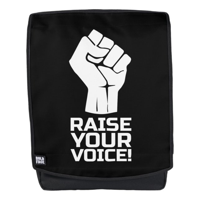 Raise Your Voice 5 w Backpack (Front)