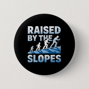 Raised 2 inch round button