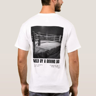 Raised by a Boxing Dad Vintage Ring Art T-Shirt