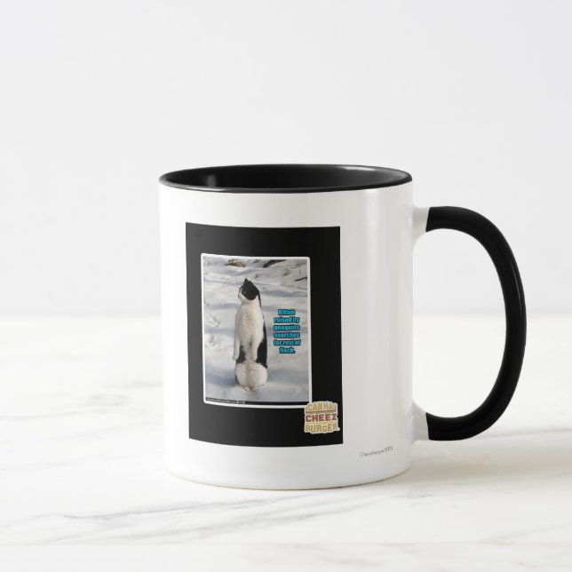 Raised by Penguins Mug (Right)