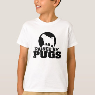 RAISED BY PUGS Kids Shirt