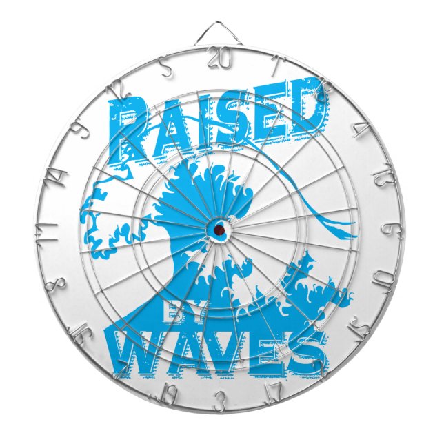 raised by waves dartboard (Front)