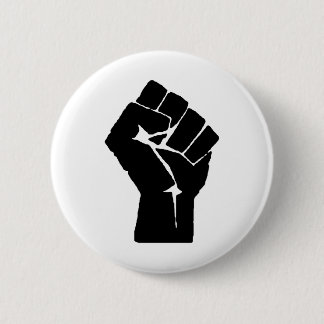 Raised Fist 2 Inch Round Button