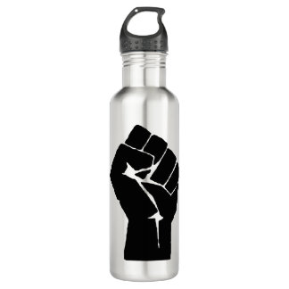 Raised Fist 710 Ml Water Bottle