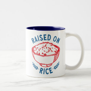 Raised On Rice Two-Tone Coffee Mug