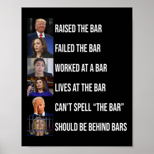 Raised The Bar Failed The Bar  Poster