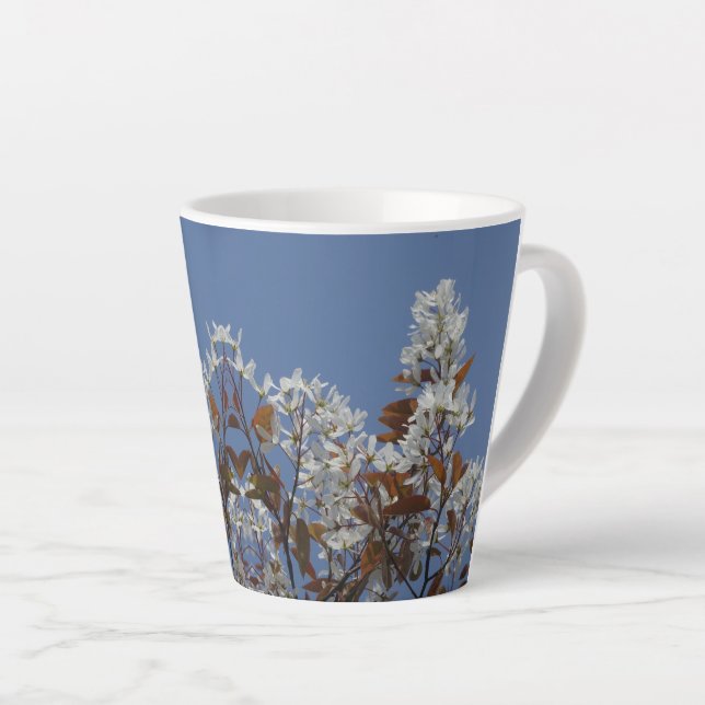 Raisin Blossom Latte Mug (Right Angle)