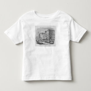 Raising a block of buildings in Chicago Toddler T-shirt