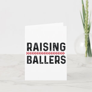 Raising Byllers Funny Mom Bysebyll  Card