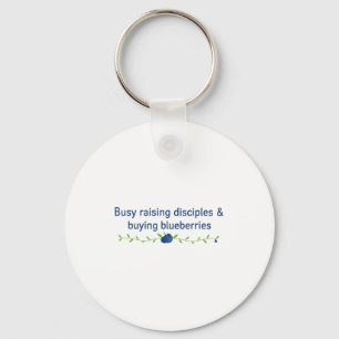 Raising Disciples, Christian Faith And Bible Verse Keychain