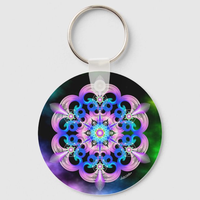 Raising Frequencies/AllowWellness Keychain (Front)