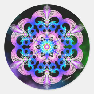 Raising Frequencies Classic Round Sticker