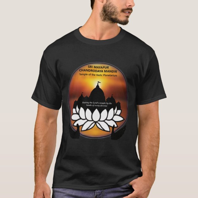 Raising Lord Caitanya's Temple Shirt (Front)