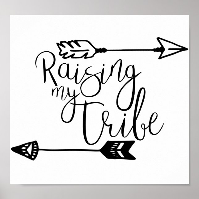 Raising My Tribe Poster (Front)