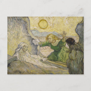 Raising of Lazarus (Rembrandt), Van Gogh Fine Art Postcard