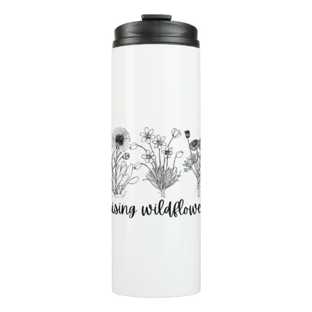 Raising Wild Flowers Thermal Tumbler (Front)