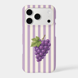 Raisins de style vintage sur fond lavande et crème