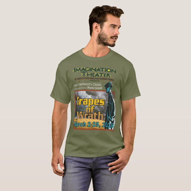 Raisins officiels de T-shirt de colère (Devant entier)