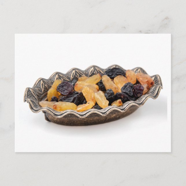 Raisins Postcard (Front)