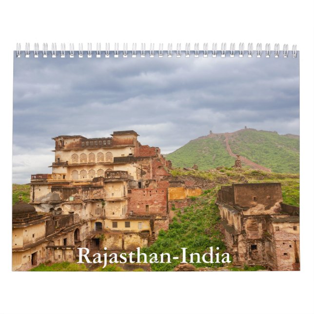 Rajasthan-India Calendar (Cover)