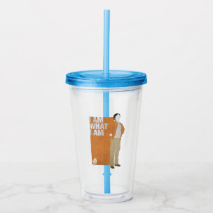 Rajesh   I am What I am Acrylic Tumbler