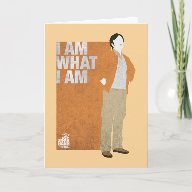 Rajesh | I am What I am Card (Front)