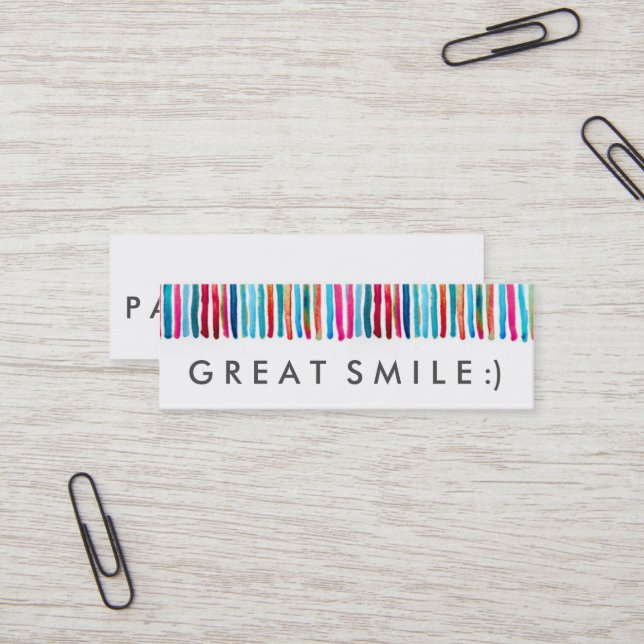 RAK Great Smile Pay It Forward Cards (Front/Back In Situ)