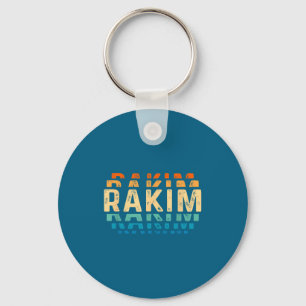 Rakim Vintage Tee Love Heart Rakim D Retro Rakim  Keychain