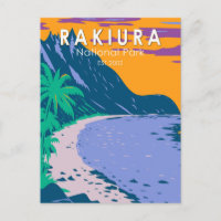 Rakiura National Park New Zealand Vintage